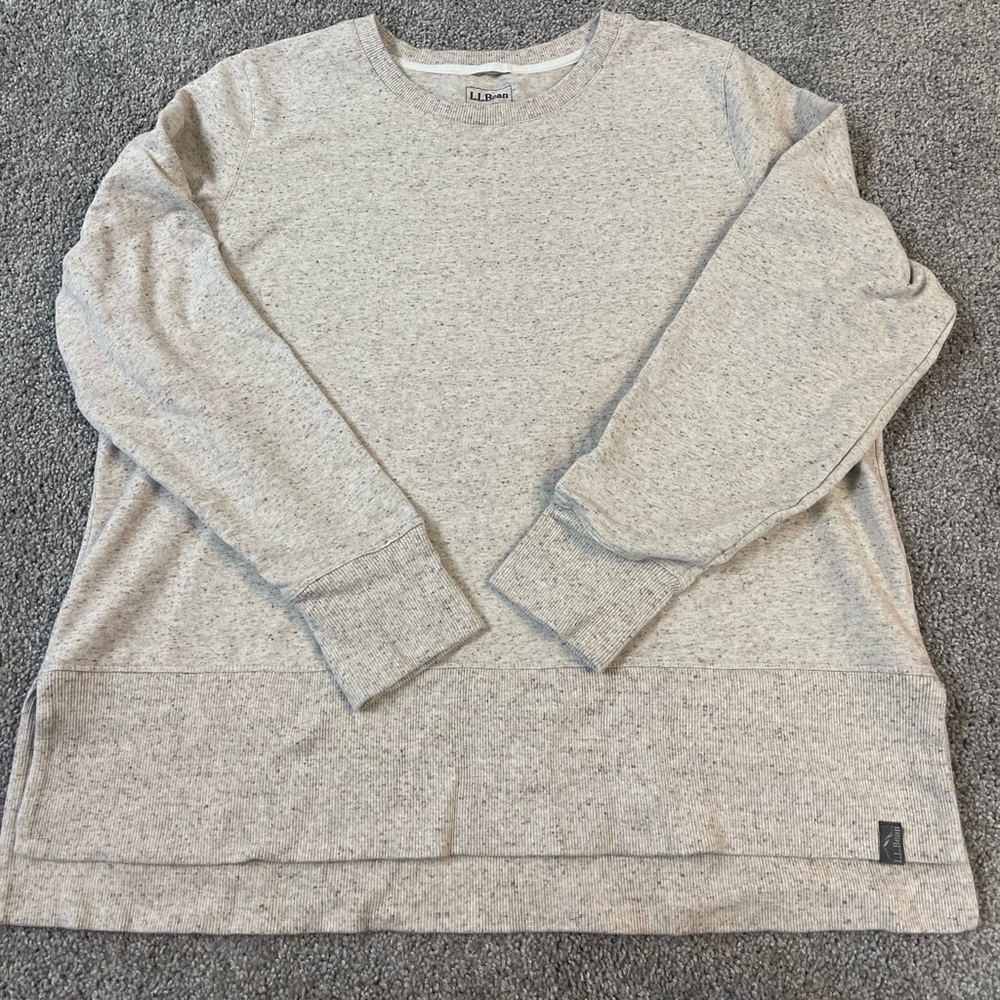 LL Bean tunic sweat shirt